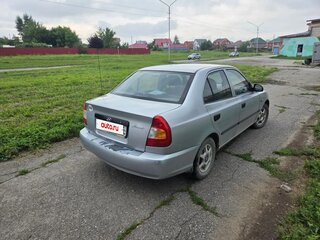 2007 Hyundai Accent ТагАЗ II, серебристый, 300000 рублей, вид 5