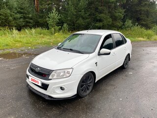 2017 Lada (ВАЗ) Granta Sport I, белый, 450000 рублей, вид 1