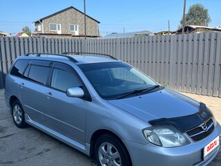 2002 Toyota Corolla Fielder IX (E120, E130), серебристый, 570000 рублей, вид 3