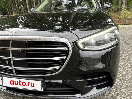 2023 Mercedes-Benz S-Класс 580 Long 4MATIC VII (W223), чёрный, 12890000 рублей, вид 4