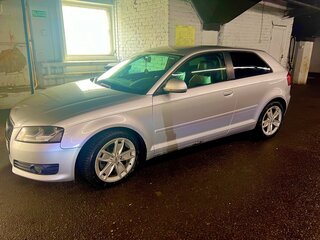 2008 Audi A3 II (8P) Рестайлинг 1, серебристый, 1300000 рублей, вид 4