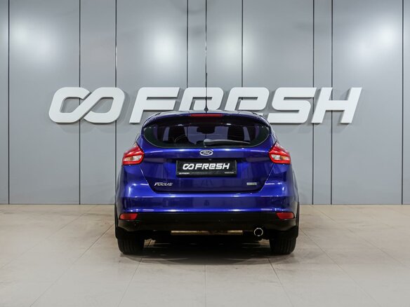 2016 Ford Focus III Рестайлинг, синий, 1389000 рублей - вид 3