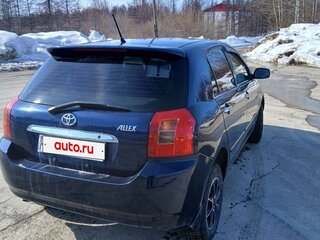 2001 Toyota Allex I, синий, 580000 рублей, вид 2