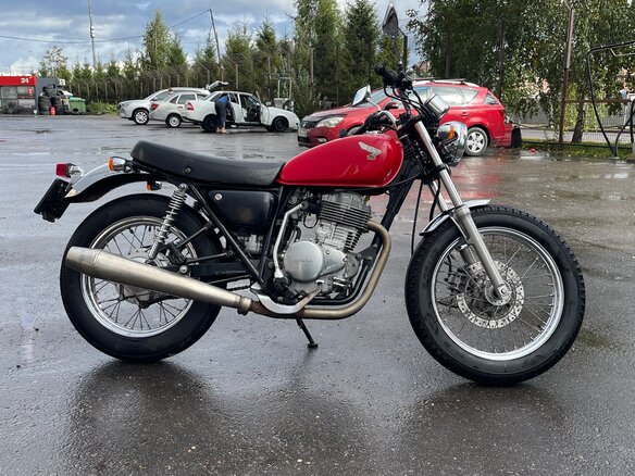 2002 Honda CB 400SS, красный - вид 4