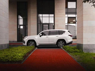 2022 Lexus LX 600 IV, белый, 13500000 рублей, вид 3