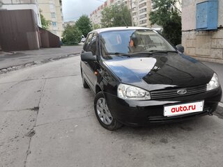 2012 Lada (ВАЗ) Kalina I, чёрный, 430000 рублей, вид 3