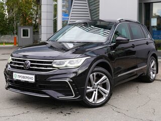2021 Volkswagen Tiguan II Рестайлинг, чёрный, 3100000 рублей, вид 1