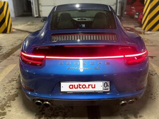 2016 Porsche 911 Carrera 4S VII (991) Рестайлинг, синий, 7400000 рублей, вид 4
