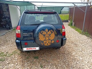 2008 Chery Tiggo (T11) I, синий, 430000 рублей, вид 4