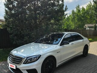 2015 Mercedes-Benz S-Класс AMG 63 AMG Long III (W222, C217), белый, 3200000 рублей, вид 4