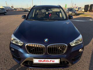 2017 BMW X1 18d xDrive II (F48), синий, 2310000 рублей, вид 1