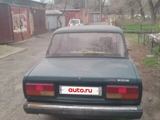 2002 Lada (ВАЗ) 2107, зелёный, 140000 рублей, вид 2