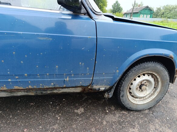 2002 Lada (ВАЗ) 2104 5-speed, синий - вид 10
