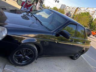 2008 Lada (ВАЗ) Priora I, чёрный, 180000 рублей, вид 2