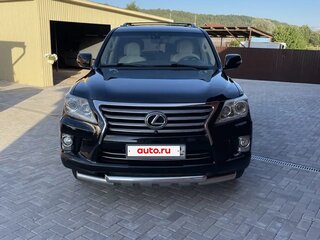 2012 Lexus LX 570 III Рестайлинг, чёрный, 3500000 рублей, вид 2