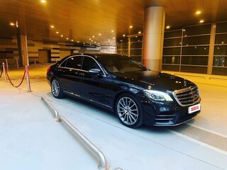 2017 Mercedes-Benz S-Класс 400 d Long VI (W222, C217) Рестайлинг, чёрный, 4300000 рублей, вид 4