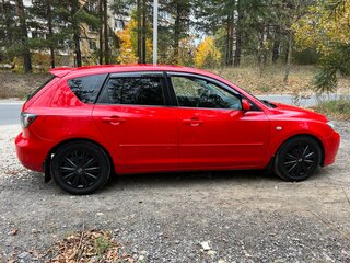 2007 Mazda 3 I (BK) Рестайлинг, красный, 580000 рублей, вид 3