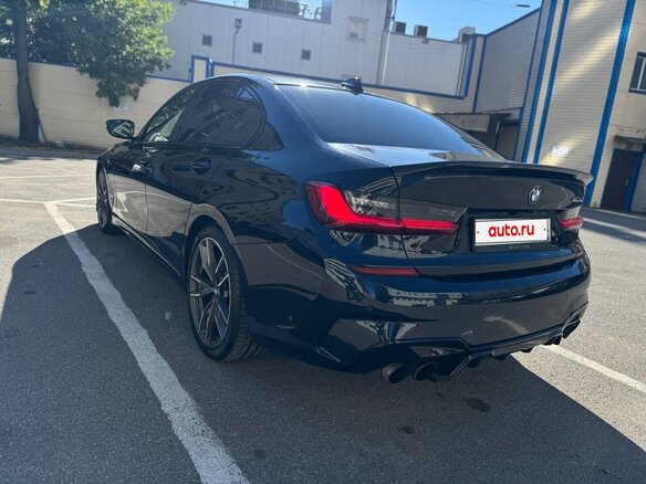 2020 BMW 3 серии M340i VII (G2x), синий, 5250000 рублей - вид 2