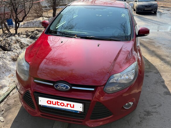 2012 Ford Focus III, красный, 650000 рублей - вид 1