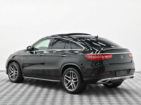 2016 Mercedes-Benz GLE Coupe 350 d I (C292), чёрный, 3665000 рублей, вид 2