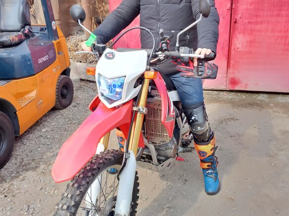 2013 Honda CRF 250L, белый, 340000 рублей