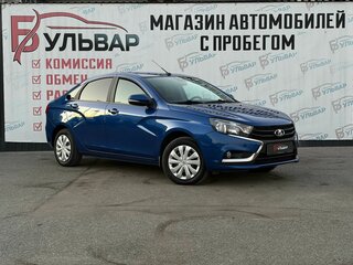 2021 Lada (ВАЗ) Vesta I, синий, 1163000 рублей, вид 1