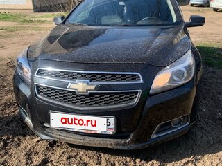 2012 Chevrolet Malibu VIII, чёрный, 790000 рублей, вид 1