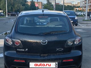 2006 Mazda 3 I (BK) Рестайлинг, чёрный, 250000 рублей, вид 4