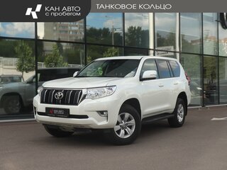 2019 Toyota Land Cruiser Prado 150 Series Рестайлинг 2, белый, 3794000 рублей, вид 1