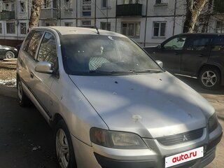 2003 Mitsubishi Space Star I Рестайлинг, серебристый, 190000 рублей, вид 2