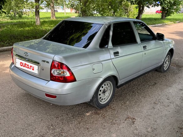 2007 Lada (ВАЗ) Priora I, серебристый, 320000 рублей - вид 4