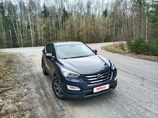 2013 Hyundai Santa Fe III, синий, 1699000 рублей, вид 2