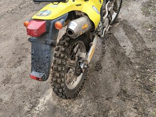 2002 Suzuki DR-Z 400 SM, золотистый, 350000 рублей, вид 4