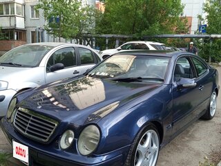 1997 Mercedes-Benz CLK-Класс 230 I (W208), синий, 450000 рублей, вид 2