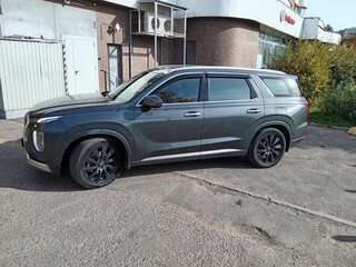 2021 Hyundai Palisade I, серый, 3350000 рублей, вид 4