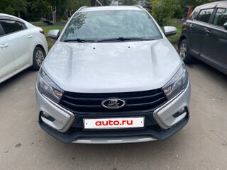 2021 Lada (ВАЗ) Vesta SW Cross I, серый, 1300000 рублей, вид 2