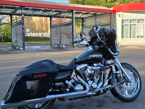 2009 Harley-Davidson Street Glide, чёрный, 980000 рублей - вид 3