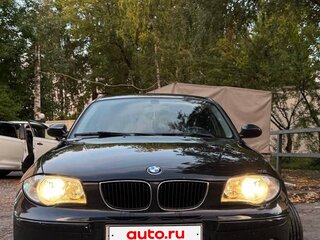 2006 BMW 1 серии 116i I (E81/E82/E87/E88), чёрный, 590000 рублей, вид 1