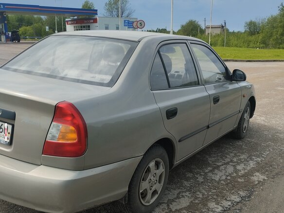 2008 Hyundai Accent ТагАЗ II, бежевый - вид 16