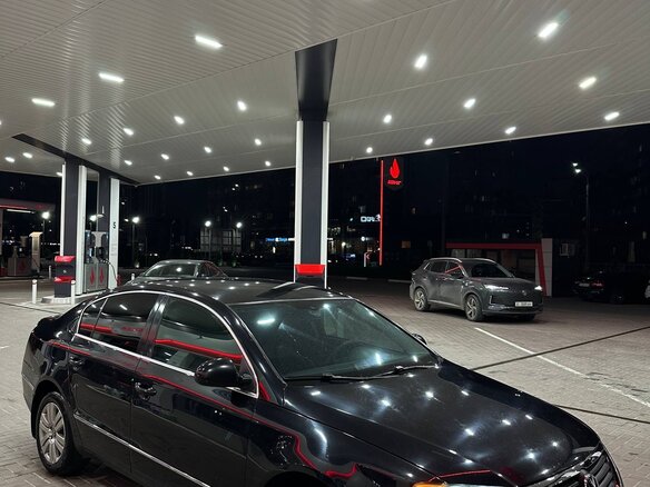 2007 Volkswagen Passat B6, чёрный, 699000 рублей - вид 2