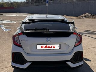 2019 Honda Civic X Рестайлинг, белый, 1450000 рублей, вид 3