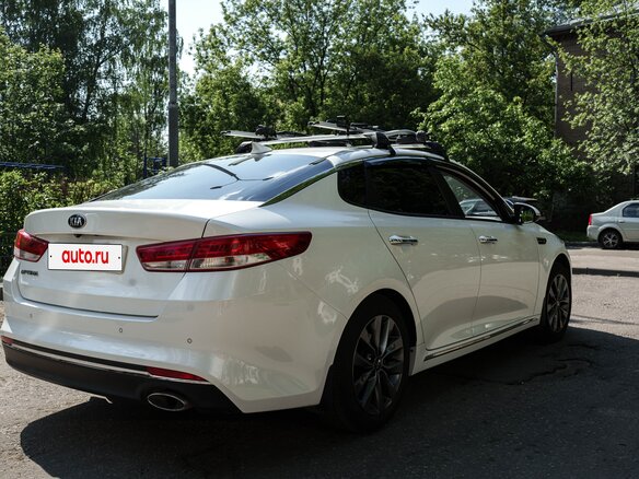 2018 Kia Optima IV, белый, 1700000 рублей - вид 4