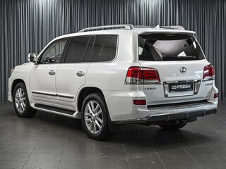 2015 Lexus LX 570 III Рестайлинг, белый, 8343111 рублей, вид 2