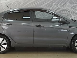 2013 Kia Rio 4-speed III, серый, 849000 рублей, вид 4