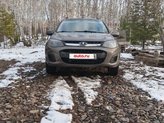 2015 Lada (ВАЗ) Kalina II, коричневый, 500000 рублей, вид 2