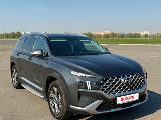 2021 Hyundai Santa Fe IV Рестайлинг, зелёный, 3399999 рублей, вид 2