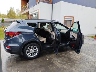 2016 Hyundai Santa Fe III Рестайлинг, синий, 2100000 рублей, вид 3