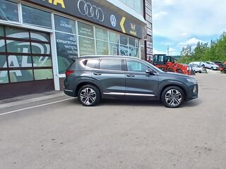 2018 Hyundai Santa Fe IV, серый, 2875000 рублей, вид 4
