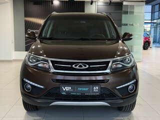 2017 Chery Tiggo 5 I Рестайлинг, коричневый, 905000 рублей, вид 2