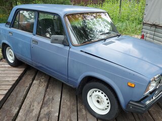 2003 Lada (ВАЗ) 2107, синий, 140000 рублей, вид 5